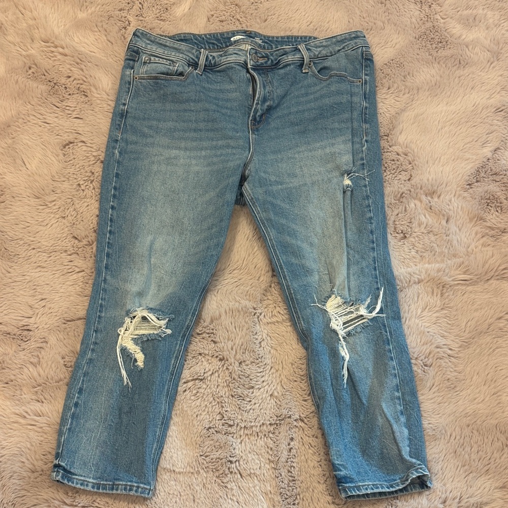 Old navy power slim straight jeans